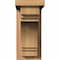 Ekena Millwork Pescadero Smooth Corbel w/Backplate, Western Red Cedar, 5 1/2"W x 12"D x 12"H COR06X12X12PEC01SWR - alternate 2